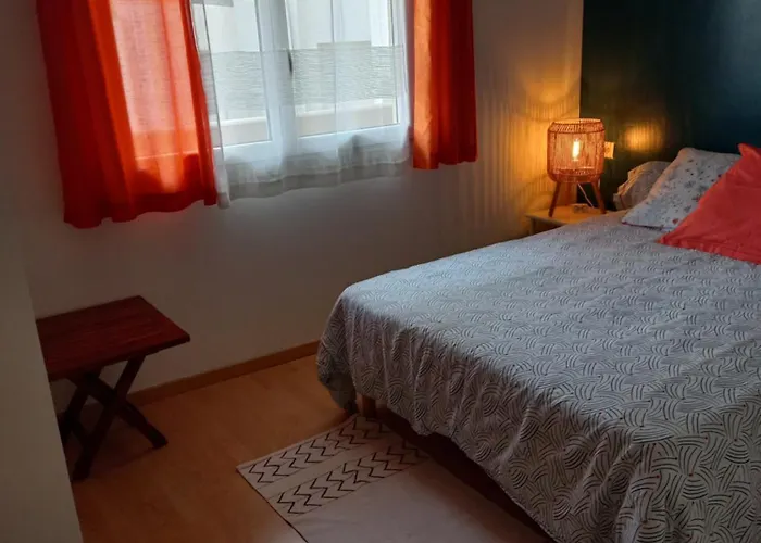 Canet Plage Appartement Vue Laterale Mer, 1 Chambre , Wifi, Climatisation, Parking Securise Couvert