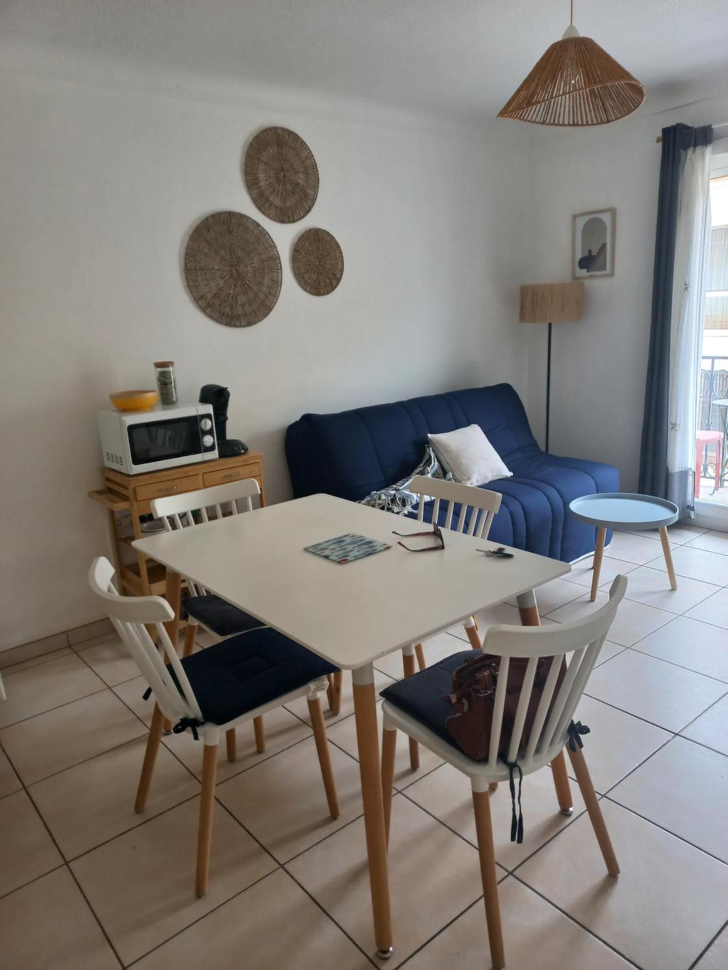 Vue Laterale Mer, 1 , Wifi, Climatisation, Parking Securise Couvert Apartment