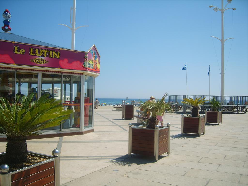 Vue Laterale Mer, 1 , Wifi, Climatisation, Parking Securise Couvert Apartment Canet-en-Roussillon
