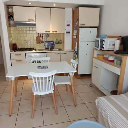 Canet Plage Appartement Vue Laterale Mer, 1 Chambre , Wifi, Climatisation, Parking Securise Couvert Buitenkant foto