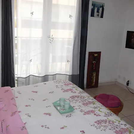 Canet Plage Appartement Vue Laterale Mer, 1 Chambre , Wifi, Climatisation, Parking Securise Couvert Buitenkant foto